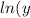 ln(y) + \frac{x}{y} - a = 0